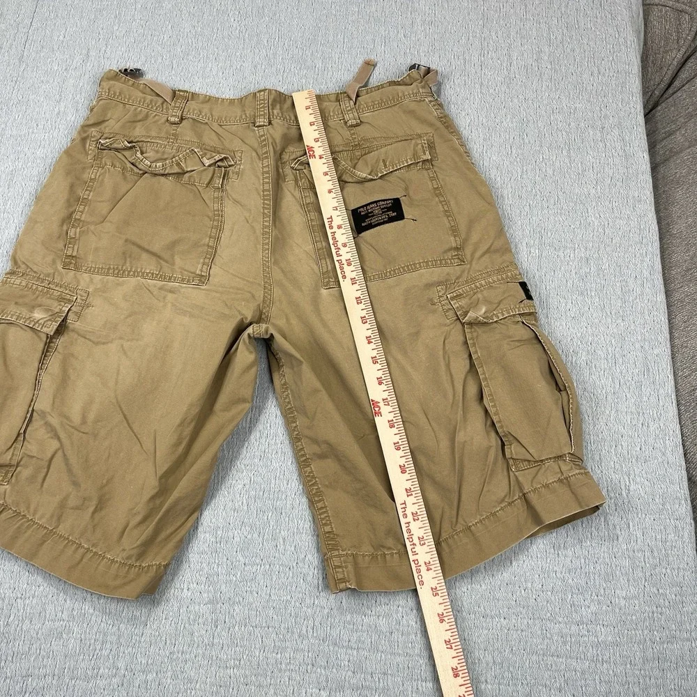 Ralph Lauren Polo Jeans Co Cargo Shorts Men's Size 36 Tan Y2K Vintage‎